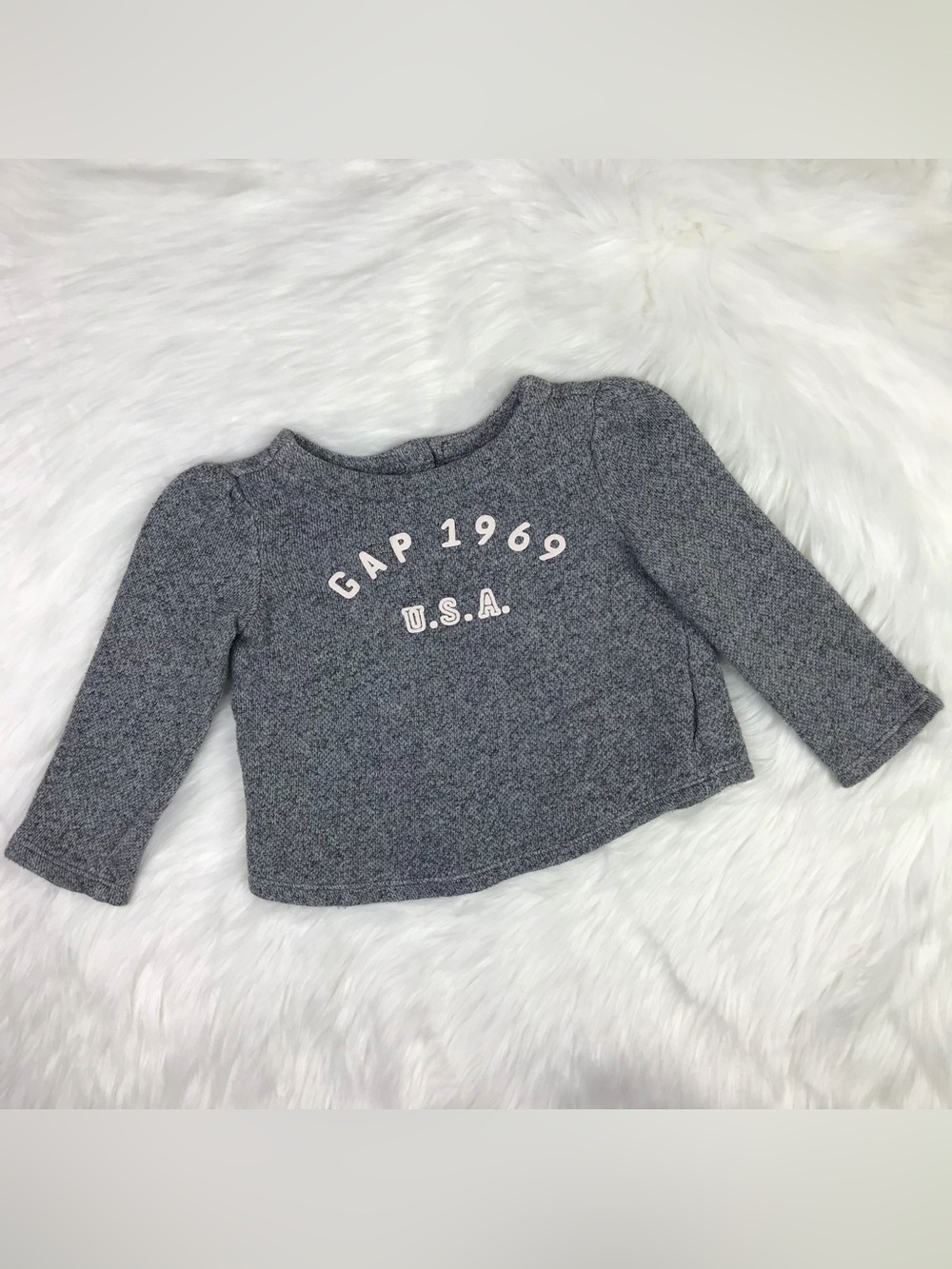 Toddler Kids Baby Long Sleeve Gap 1969 U.S.A. Top 18-24 months